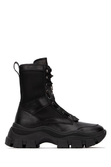 prada combat boots|prada chunky sole combat boots.